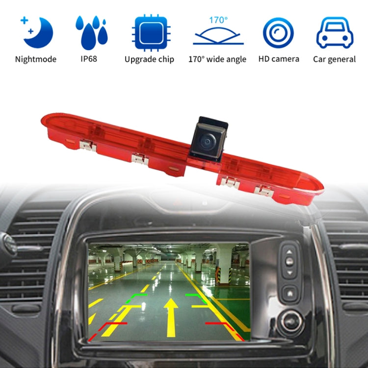 PZ471 Car Waterproof 170 Degree Brake Light View Camera for Citroen / Peugeot / Toyota
