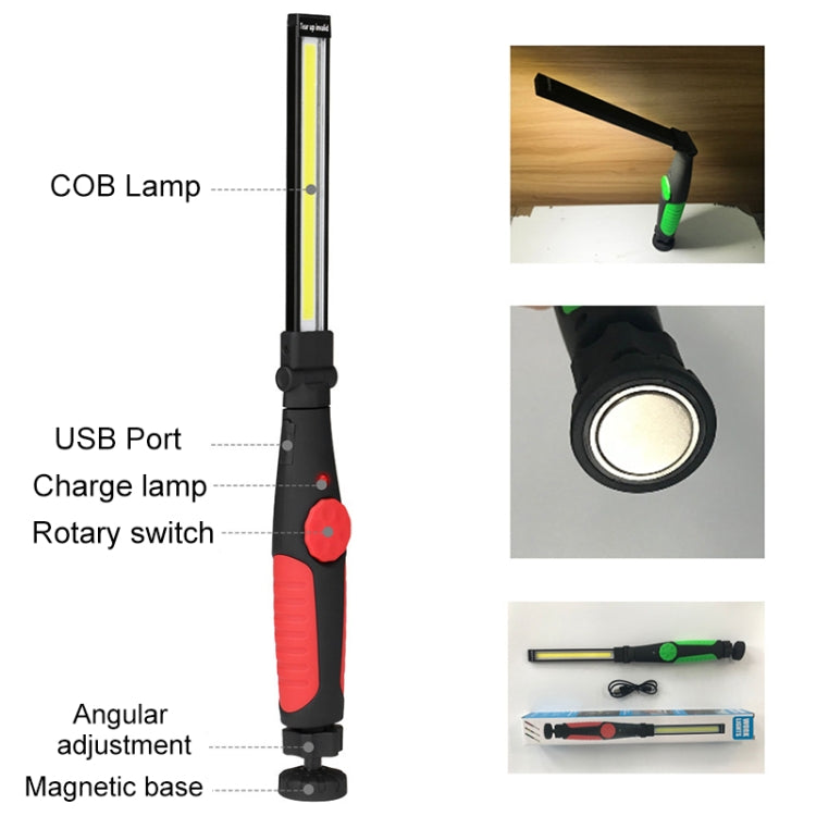 Car Home Car Work Maintenance Lamp Inspection Maintenance Light Emergency COB Charging Lamp