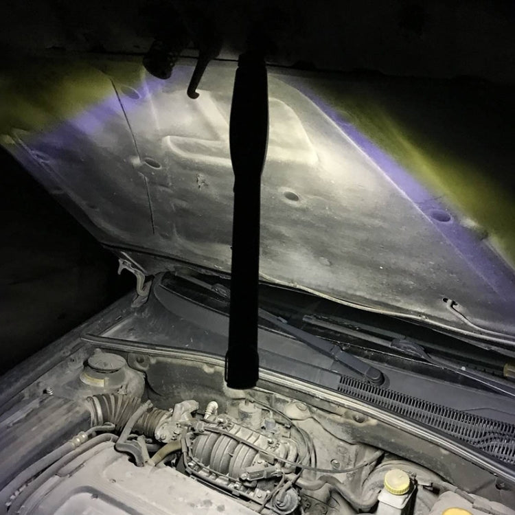 Car Home Car Work Maintenance Lamp Inspection Maintenance Light Emergency COB Charging Lamp (Black)