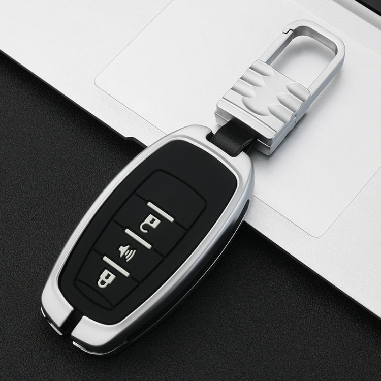Car Luminous All-inclusive Zinc Alloy Key Protective Case Key Shell for Haval B Style Smart 3-button