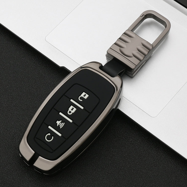 Car Luminous All-inclusive Zinc Alloy Key Protective Case Key Shell for Haval D Style Smart 4-button