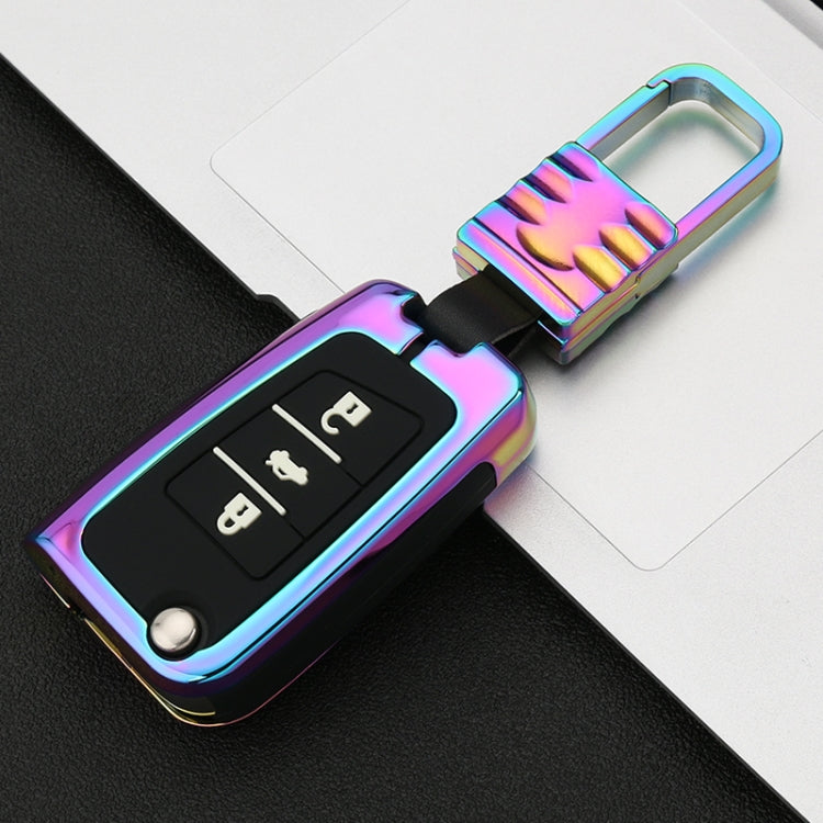 Car Luminous All-inclusive Zinc Alloy Key Protective Case Key Shell for Volkswagen B Style Smart 3-button