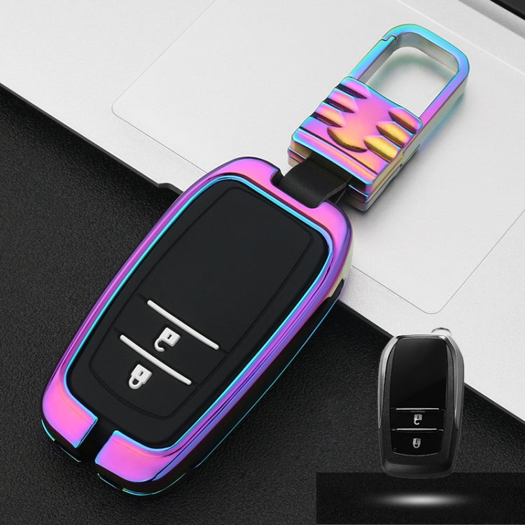 Car Luminous All-inclusive Zinc Alloy Key Protective Case Key Shell for Toyota A Style Smart 2-button