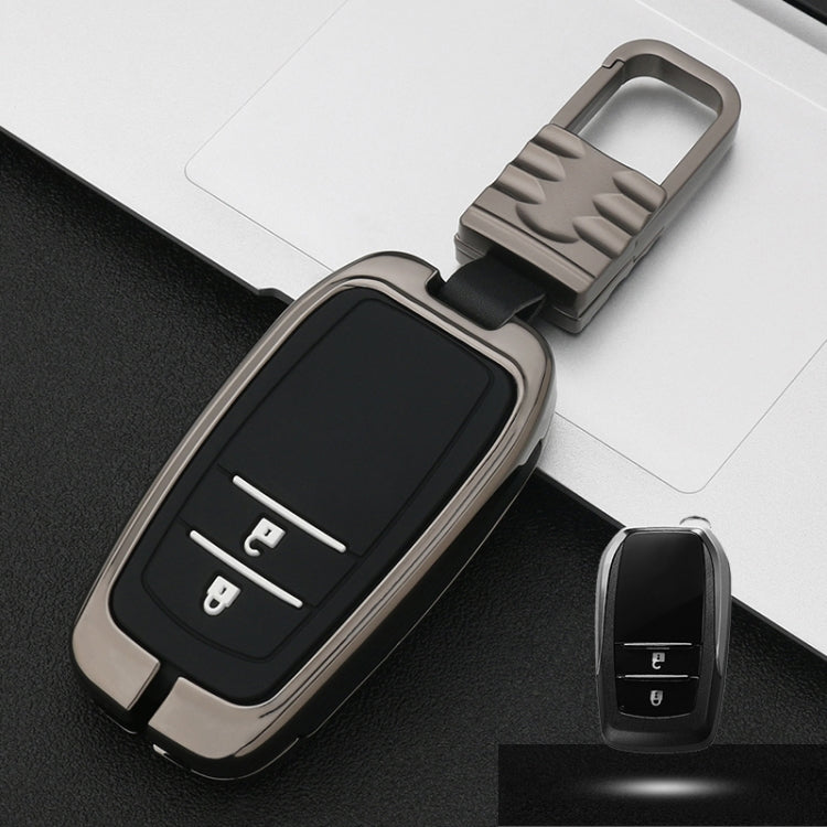 Car Luminous All-inclusive Zinc Alloy Key Protective Case Key Shell for Toyota A Style Smart 2-button