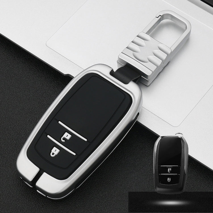 Car Luminous All-inclusive Zinc Alloy Key Protective Case Key Shell for Toyota A Style Smart 2-button