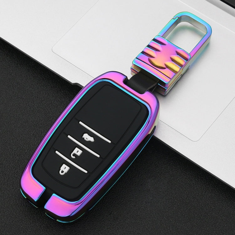 Car Luminous All-inclusive Zinc Alloy Key Protective Case Key Shell for Toyota A Style Smart 3-button