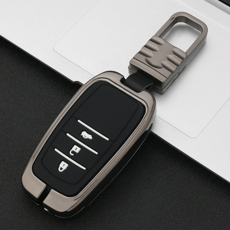 Car Luminous All-inclusive Zinc Alloy Key Protective Case Key Shell for Toyota A Style Smart 3-button