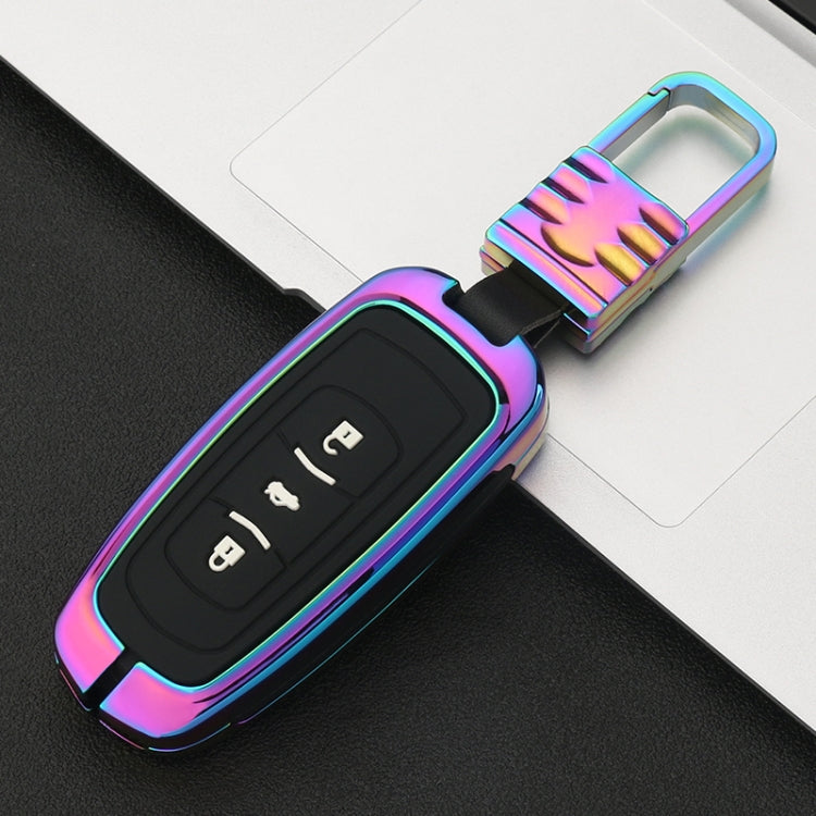 Car Luminous All-inclusive Zinc Alloy Key Protective Case Key Shell for Geely A Style Smart 3-button
