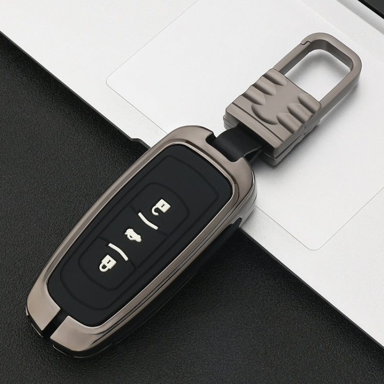 Car Luminous All-inclusive Zinc Alloy Key Protective Case Key Shell for Geely A Style Smart 3-button