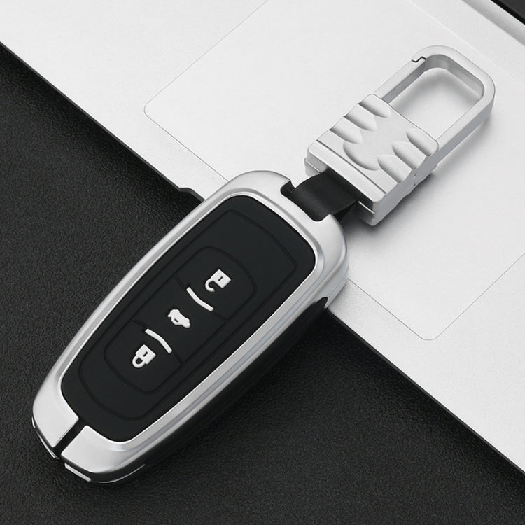 Car Luminous All-inclusive Zinc Alloy Key Protective Case Key Shell for Geely A Style Smart 3-button