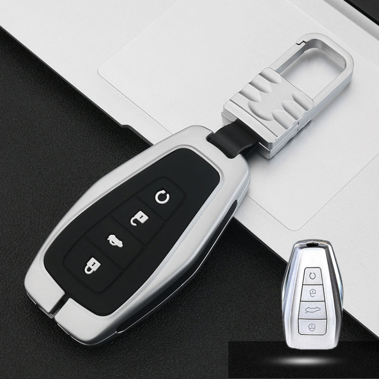 Car Luminous All-inclusive Zinc Alloy Key Protective Case Key Shell for Geely B Style Smart 4-button