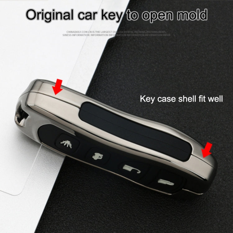 Car Luminous All-inclusive Zinc Alloy Key Protective Case Key Shell for Nissan I Style