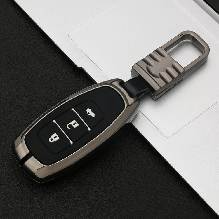 Car Luminous All-inclusive Zinc Alloy Key Protective Case Key Shell for Hyundai I Style Smart 3-button