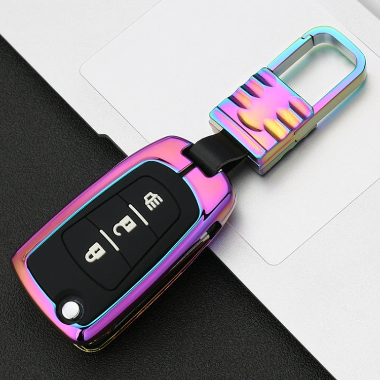 Car Luminous All-inclusive Zinc Alloy Key Protective Case Key Shell for Great Wall Folding 3-button