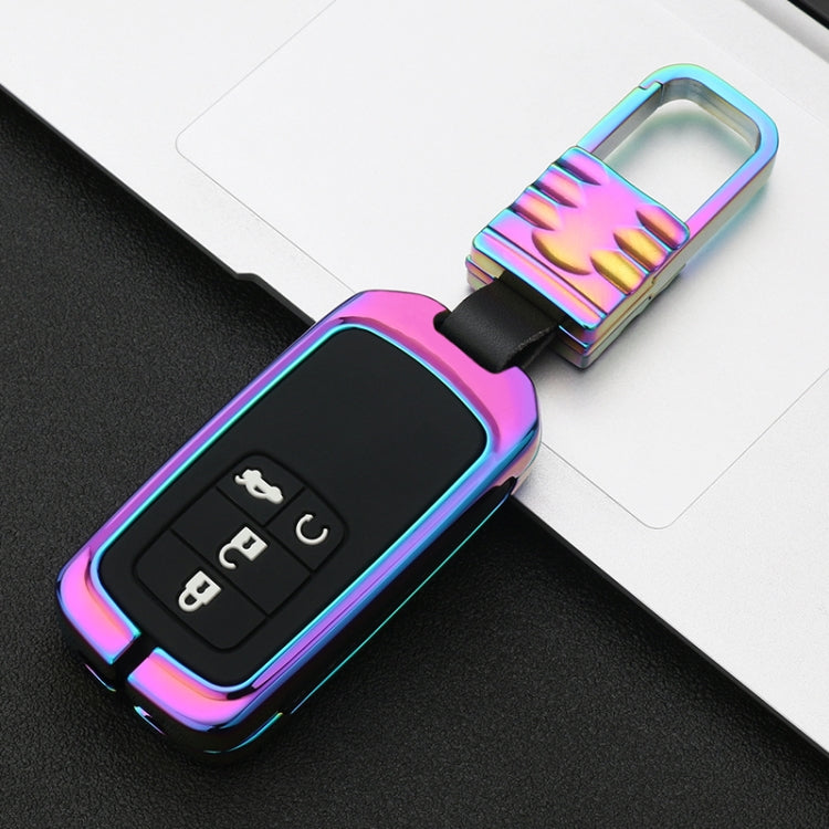 Car Luminous All-inclusive Zinc Alloy Key Protective Case Key Shell for Honda E Style Smart 4-button