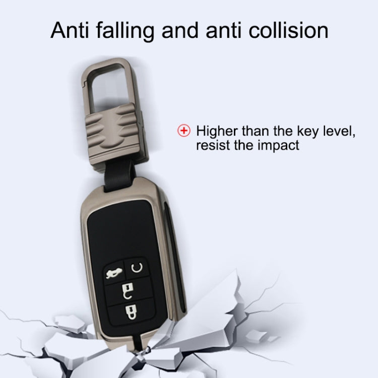 Car Luminous All-inclusive Zinc Alloy Key Protective Case Key Shell for Honda F Style Smart 3-button