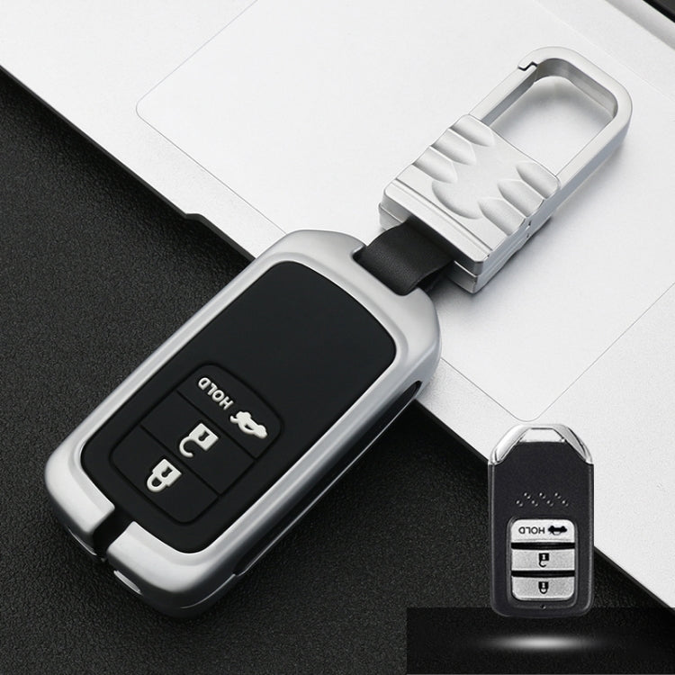 Car Luminous All-inclusive Zinc Alloy Key Protective Case Key Shell for Honda H Style Smart 3-button