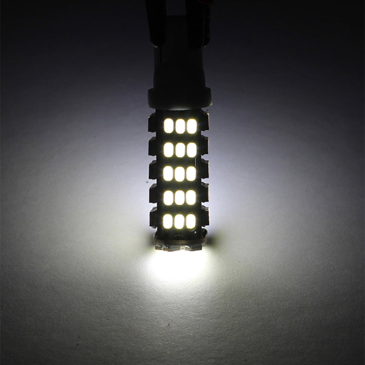 10 PCS T10 DC12V / 1.5W / 6500K / 75LM Car Clearance Lights Reading Lamp with 68LEDs SMD-3020 Lamp Beads