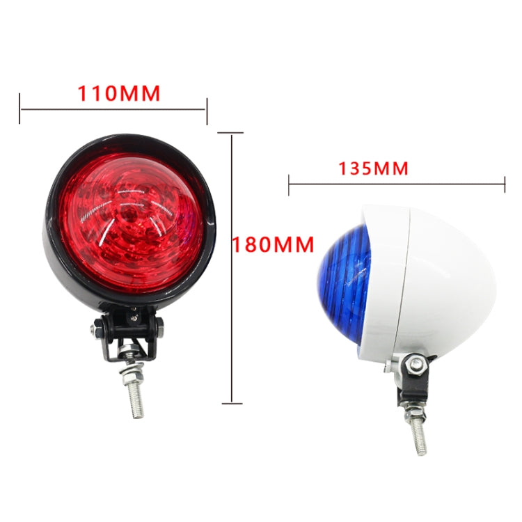 12V / 11W Motorcycle Modified LED Flashing Patrol Light Warning Light