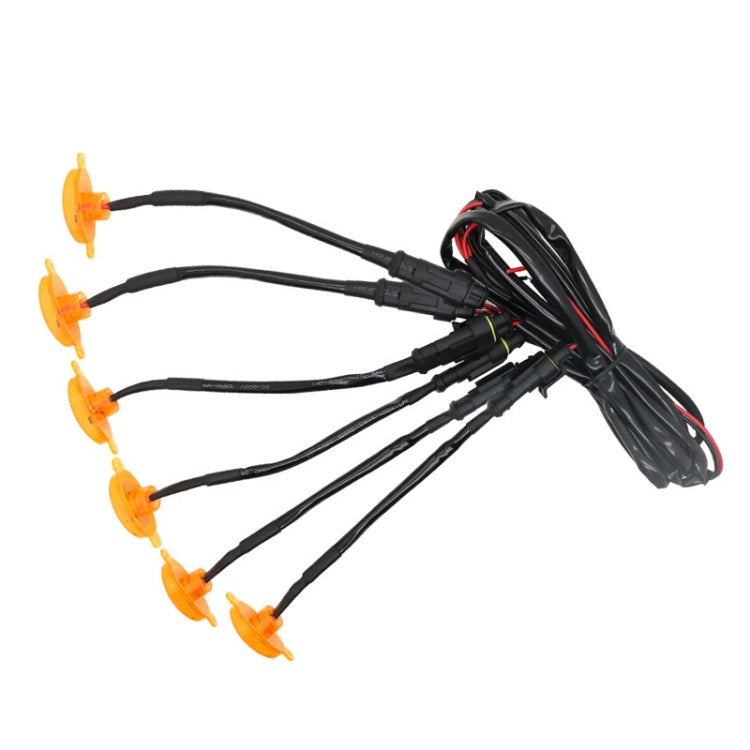 DC12V / 6W 6 in 1 Front Grille Warning Light for Ford Raptor F150 2017-2019