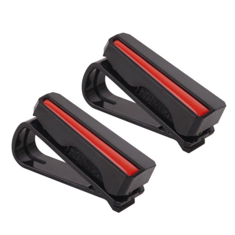 2 PCS DM-108 Car Multi-functional Glasses Clip Sun Visor Storage Clip