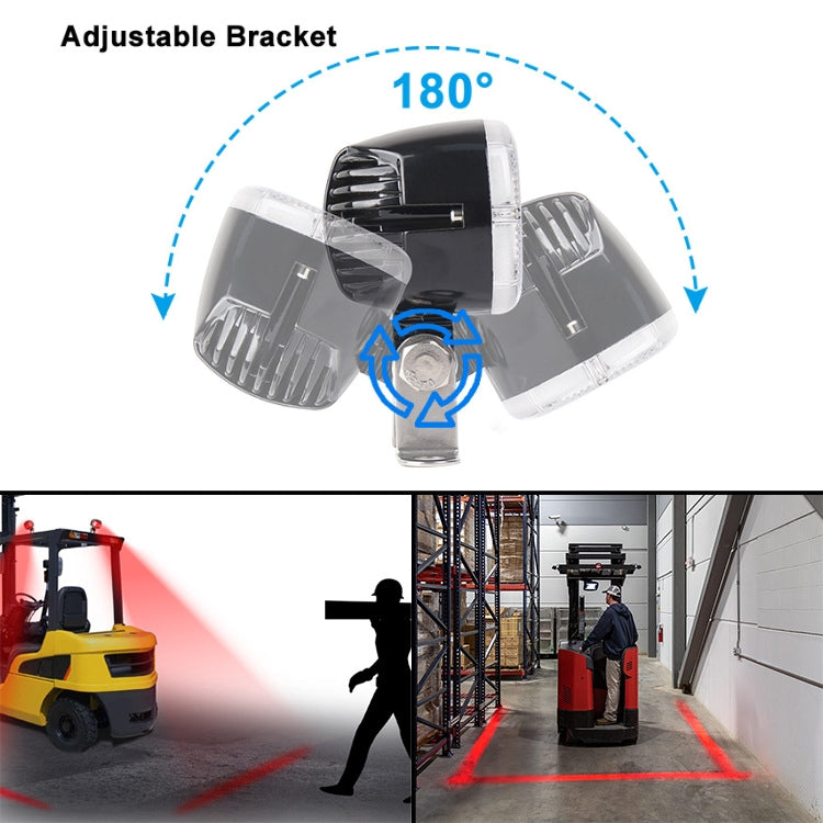DC10-80V 10W IP67 900LM Car LED Forklift Warning Lights / Width Lights