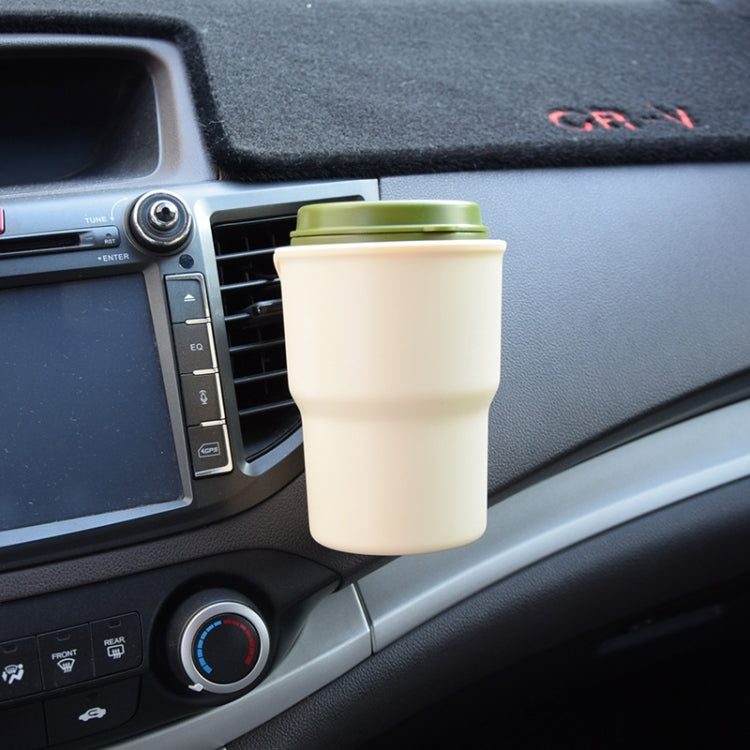 Multifunctional Car Water Cup Holder Hanging Storage Box Mobile Phone Holder Air Outlet Trash Can