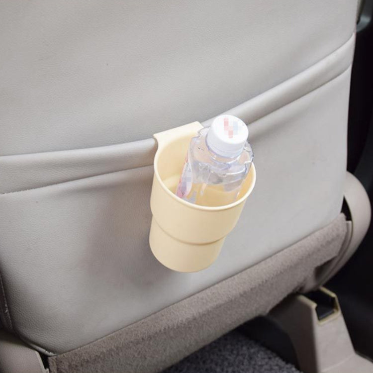 Multifunctional Car Water Cup Holder Hanging Storage Box Mobile Phone Holder Air Outlet Trash Can