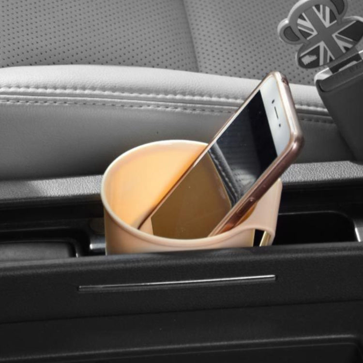 Multifunctional Car Water Cup Holder Hanging Storage Box Mobile Phone Holder Air Outlet Trash Can
