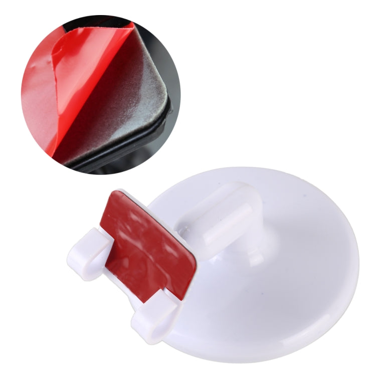 2 PCS Car Medium Size Rearview Mirror Blind Spot Side Assistant Mirror (White)