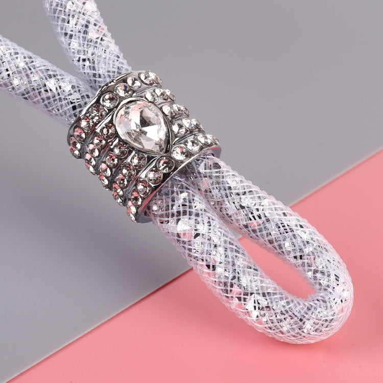 Car Diamond Metal + Plastic Keychain