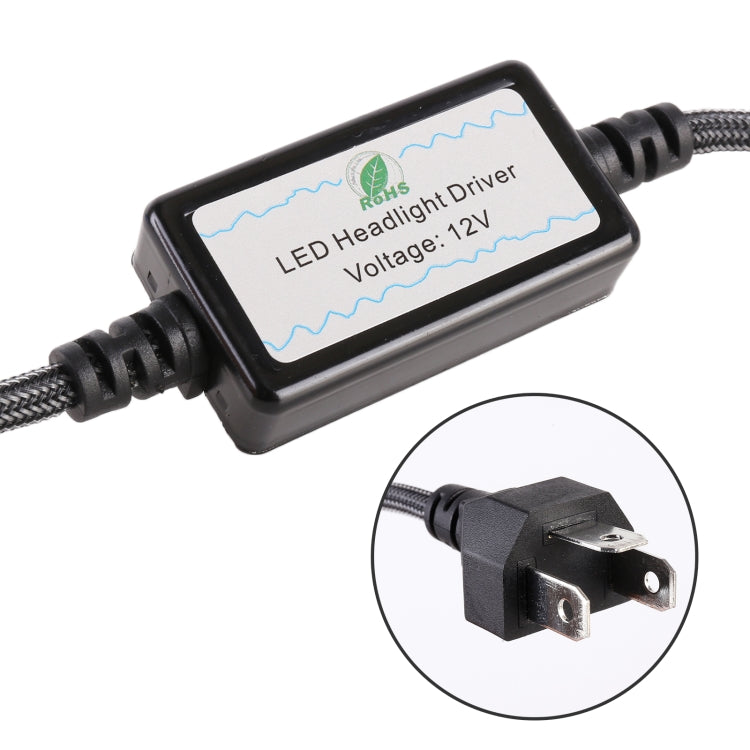 2 PCS H4 DC12V / 28W / 6000K / 4300K / 3000K Car Triple Color LED Headlight with CSP Lamp Beads and Decoding