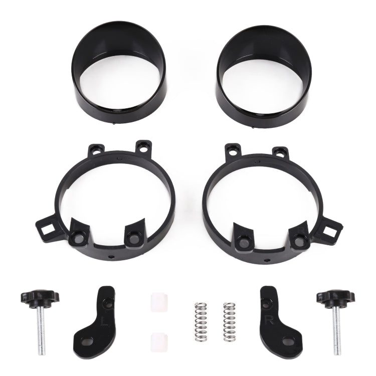 IPHCAR 2 PCS H11 3.0 inch DC12V / 35W / 6000K Bi-Xenon Projector Lens Headlight for Toyota Left Driving