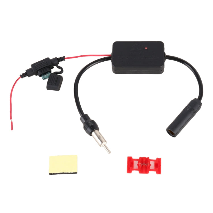 Universal 12V Radio FM Antenna Signal Amplifier Booster