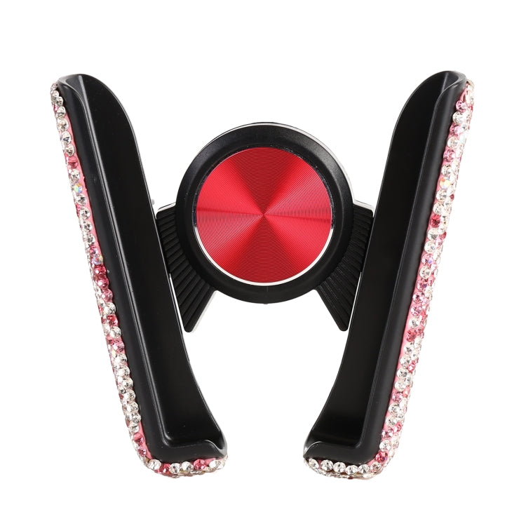 Universal Car Diamond Air Vent Mount Phone Holder for 6-8.5cm Wide Mobile Phone