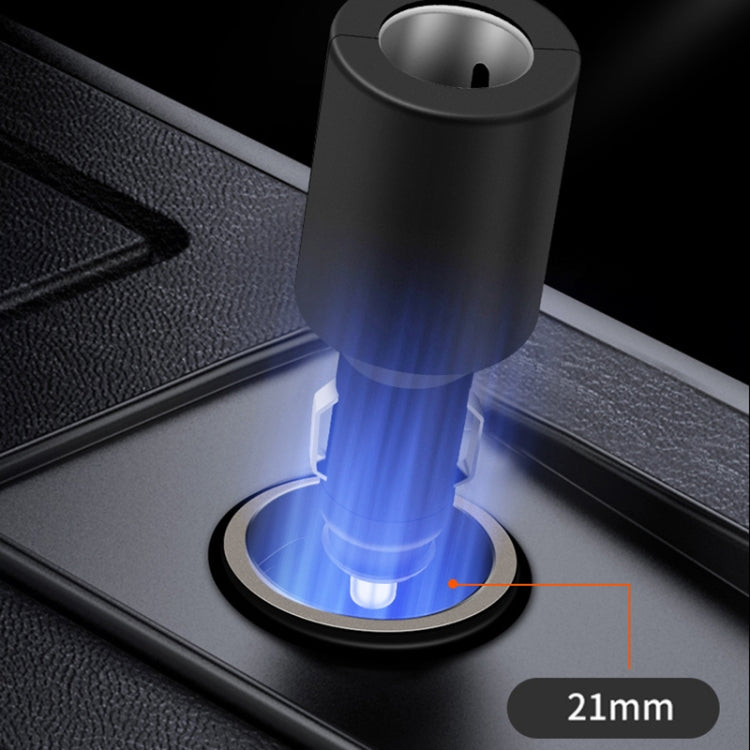 12V Car Free Installation Cigarette Lighter Socket Converter + 12V Cigarette Butt