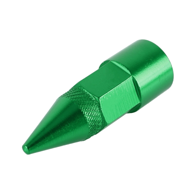 4 PCS 6-edeg Shape Gas Cap Mouthpiece Cover Tire Cap Car Tire Valve Caps