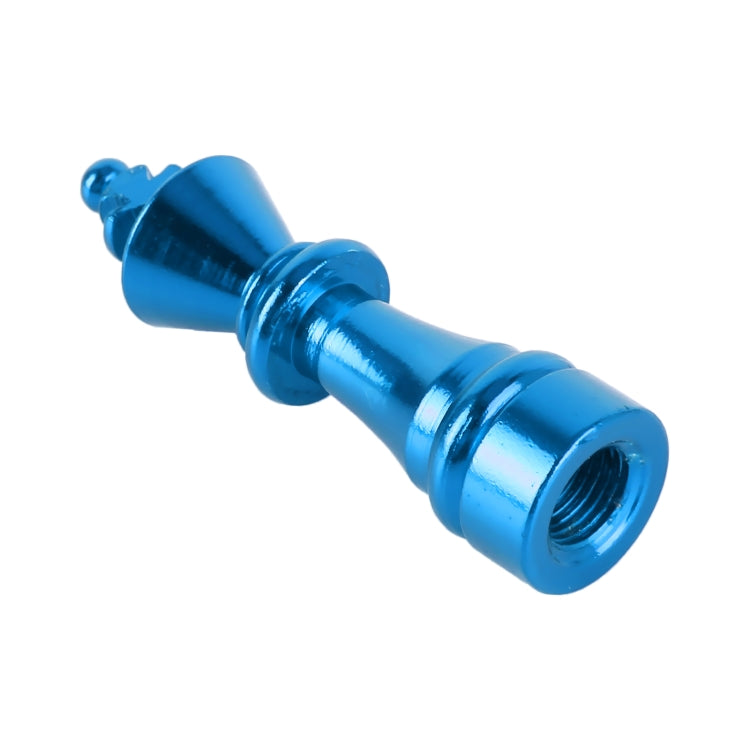 4 PCS Chess 3 Shape Gas Cap Mouthpiece Cover Tire Cap Car Tire Valve Caps