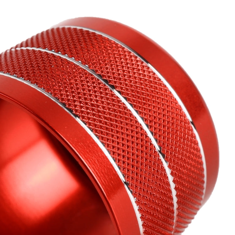 3 PCS / Set Air Conditioning Knob Metal Decorative Ring for BMW X3 / X4 / 5 Series / 7 Series / 6 Series GT