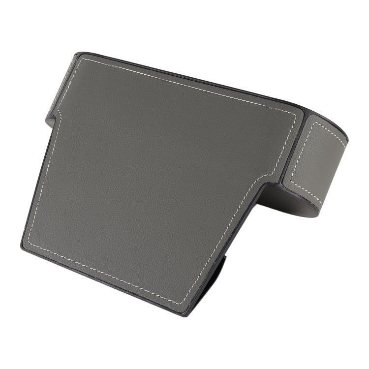 Car Lower Adjustment Leather Storage Box with Cup Holder