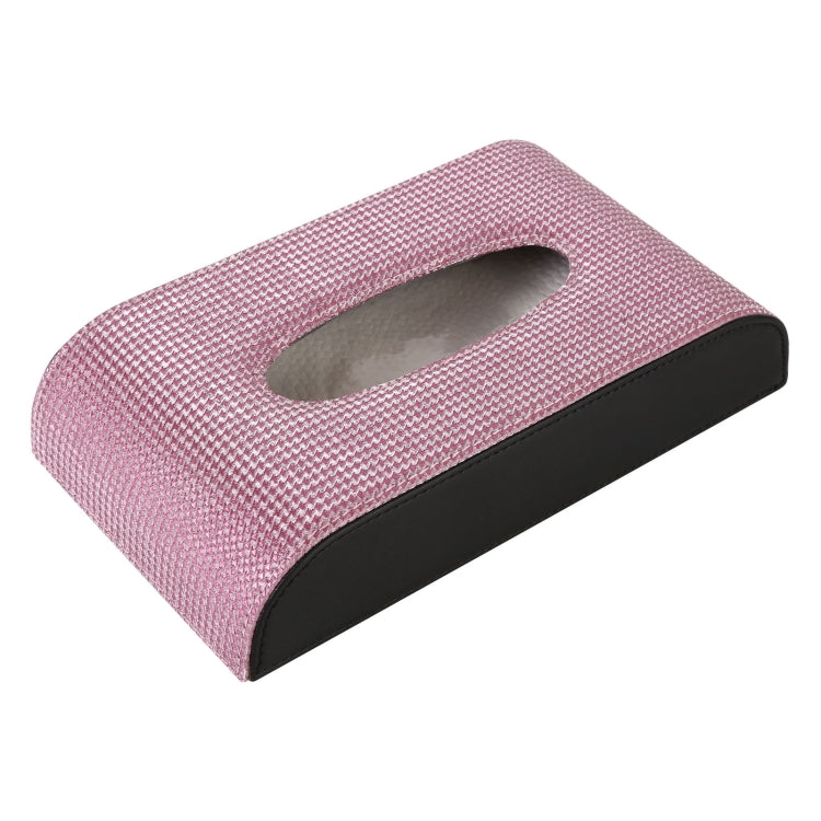 Car Imitation Diamond Tissue Storage Bag