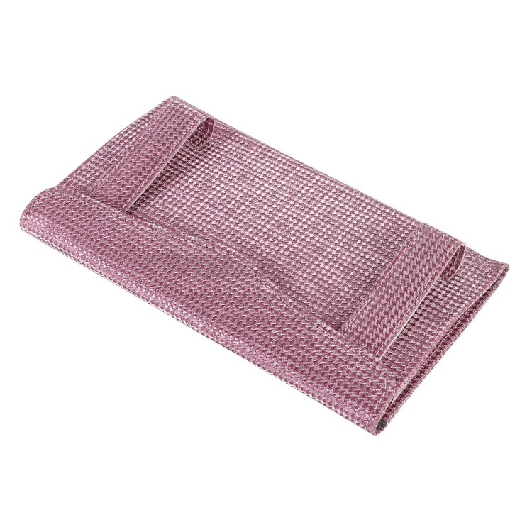 Car Hook and Loop Fastener Imitation Diamond Tissue Storage Bag