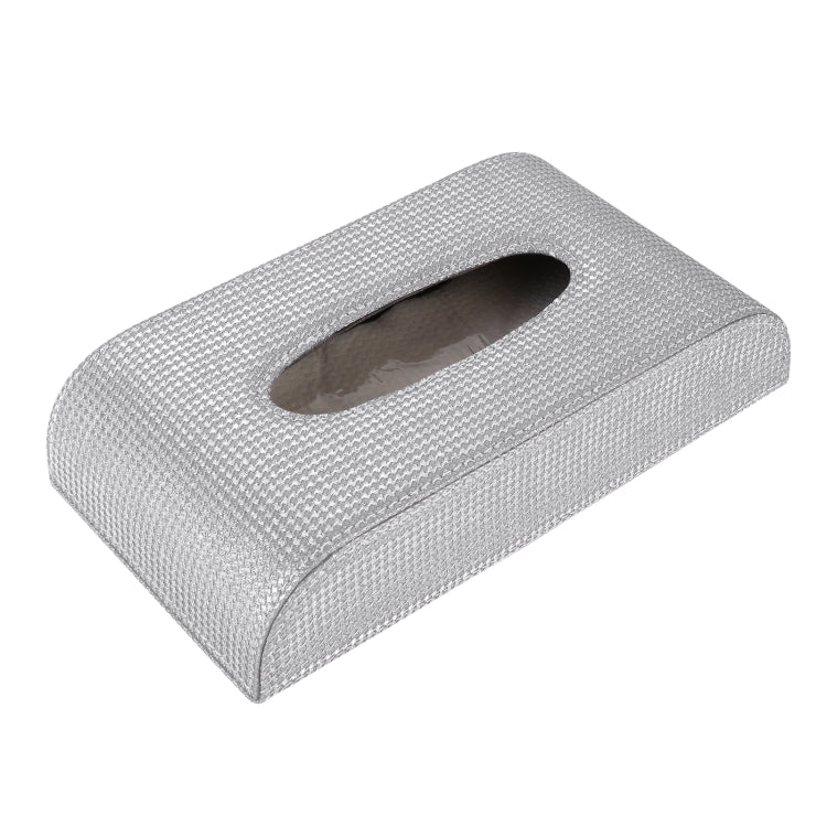 Car Full Coverage Imitation Diamond Tissue Storage Bag