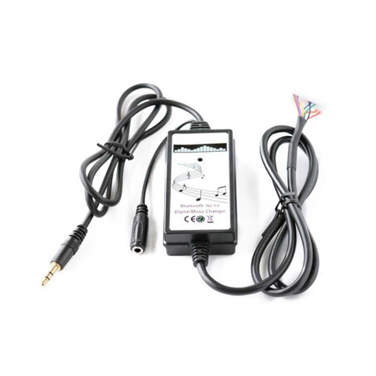 Car Music Digital Disc Box Bluetooth Music AUX Audio Cable + MIC for Honda Accord / Odyssey / Fit / Civic