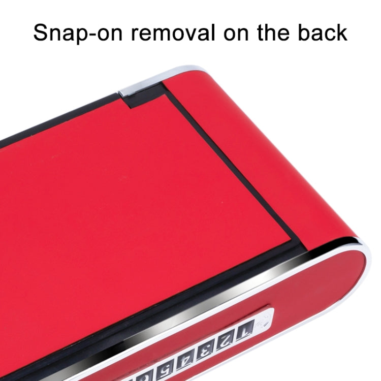 Car Dashboard Diamond Paper Towel Box with Temporary Parking Phone Number Card & Phone Holder