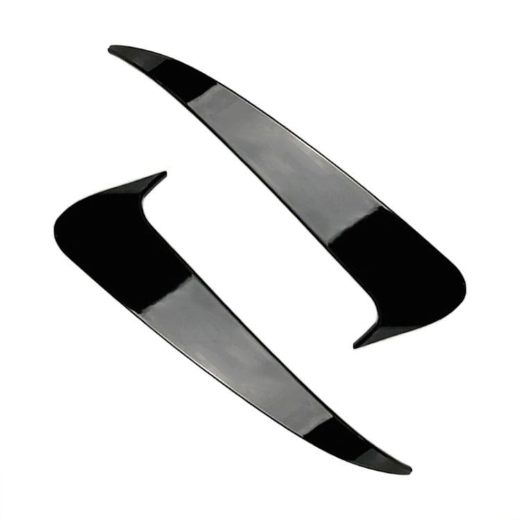 Car Rear Bumper Air Outlet Wind Knife Blade Decoration Sticker Strip for Mercedes-Benz C Class W205