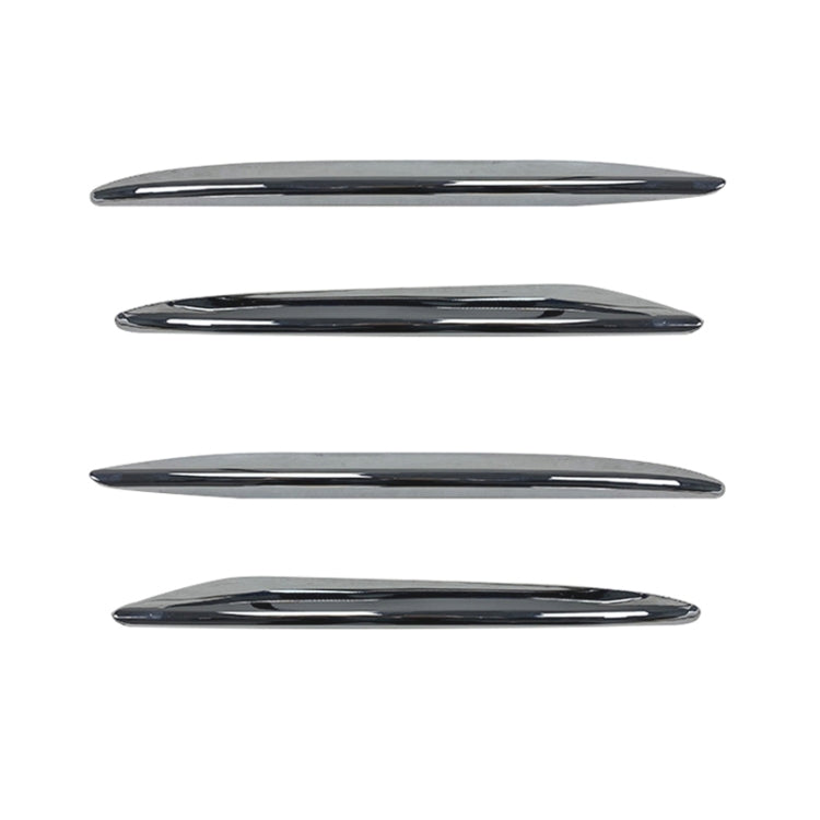 Car Front Bumper AMG Air Inlet Grille Decoration Sticker Strip for Mercedes-Benz E Class W213 2016-2020/E200/E260/E300