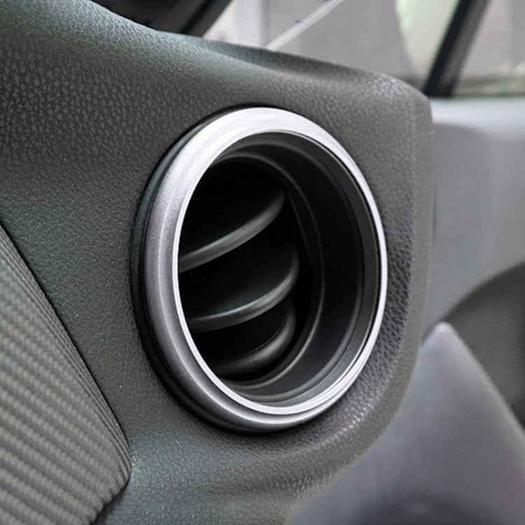 2 PCS Car Air Conditioner Air Outlet Decorative Ring for Subaru BRZ Outback / Toyota 86
