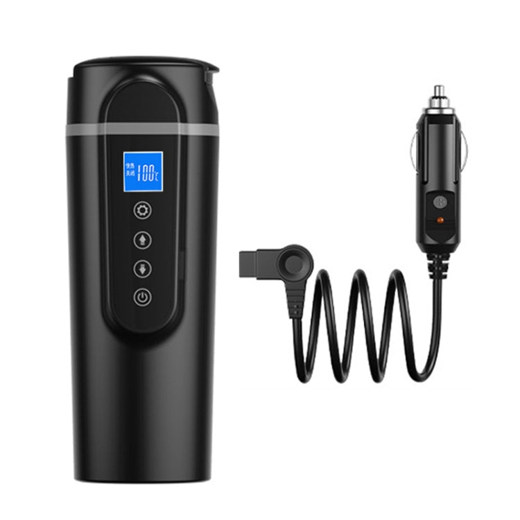 Car Heating Water Cup Large Display Smart Stainless Steel Electric Kettle