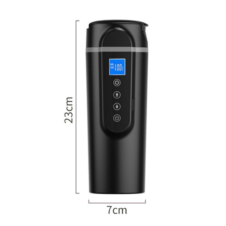 Car Heating Water Cup Large Display Smart Stainless Steel Electric Kettle